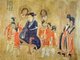 China: Emperor Xuan of Chen (530–582) from the 'Thirteen Emperors Scroll' painted by Tang Dynasty court painter Yan Liben (600-673).