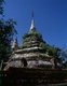 Thailand: Old chedi at 14th century Wat Luang, Phrae, Northern Thailand