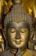Thailand: Buddha inside the viharn at Wat Phrathat Doi Kham, Chiang Mai