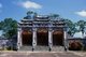 Vietnam: An outer door at the Tomb of Emperor Minh Mang, Hue